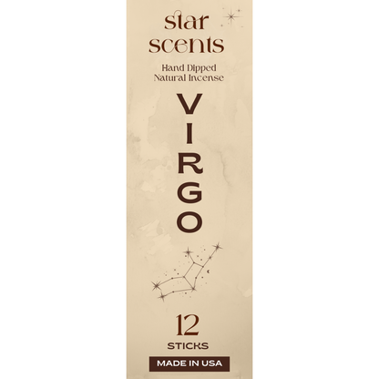 Virgo Star Scents Astrology Incense