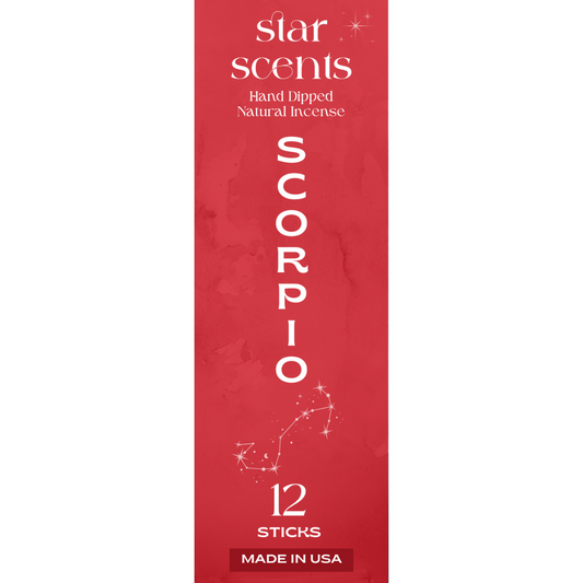 Scorpio Star Scents Astrology Incense