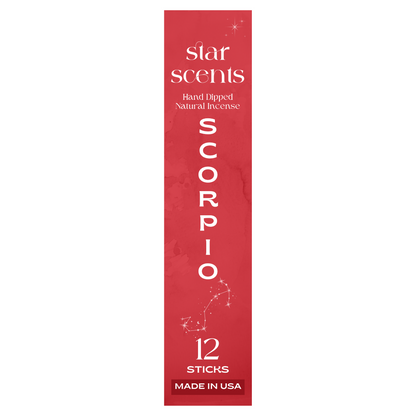 Scorpio Star Scents Astrology Incense